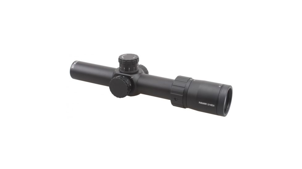 Vector Optics Paragon Rifle Scope, 1.2-6x24mm, 30mm Tube, IL Line Etched Glass Reticle, Black, SCOC-04