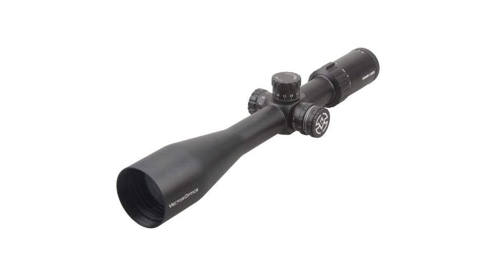 Vector Optics Paragon Rifle Scope, 4-20x50mm, 30mm Tube, VPA-2 Etched Glass, Black, SCOL-20