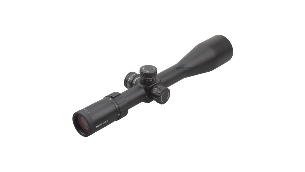 Vector Optics Paragon Rifle Scope, 4-20x50mm, 30mm Tube, VPA-2 Etched Glass, Black, SCOL-20