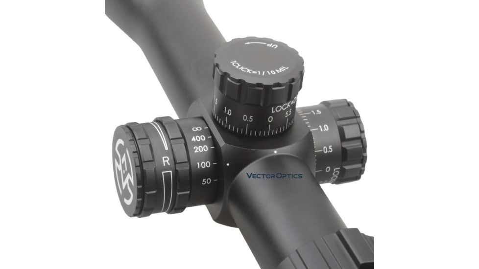 Vector Optics Paragon Rifle Scope, 4-20x50mm, 30mm Tube, VPA-2 Etched Glass, Black, SCOL-20