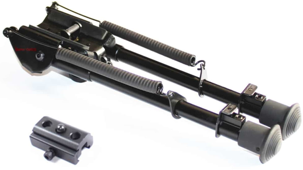 Vector Optics Rokstad Tactical Bipod, 9-13.5in, Black, SCBPB-02