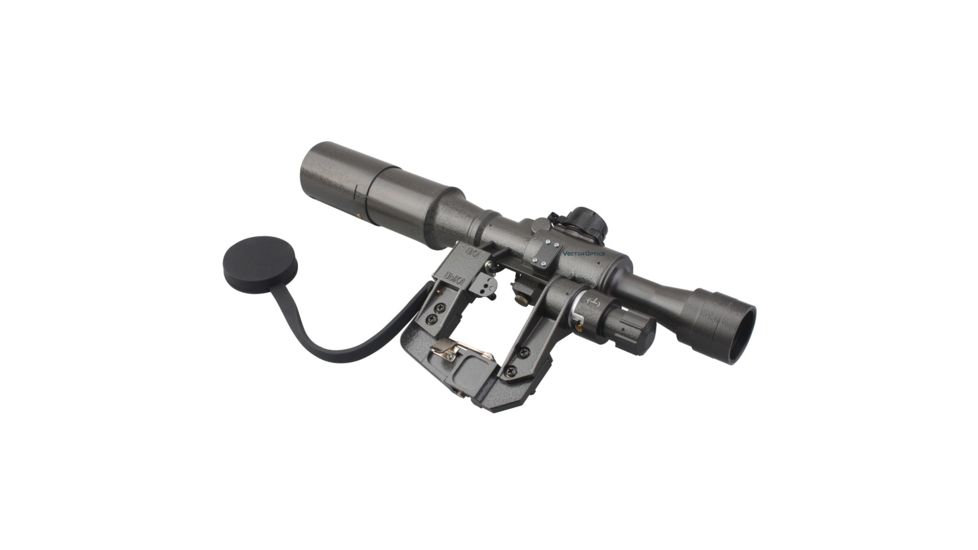 Vector Optics SVD Style Rifle Scope, 6x36mm, Etched Glass SVD Style Reticle, Black, SCFF-18