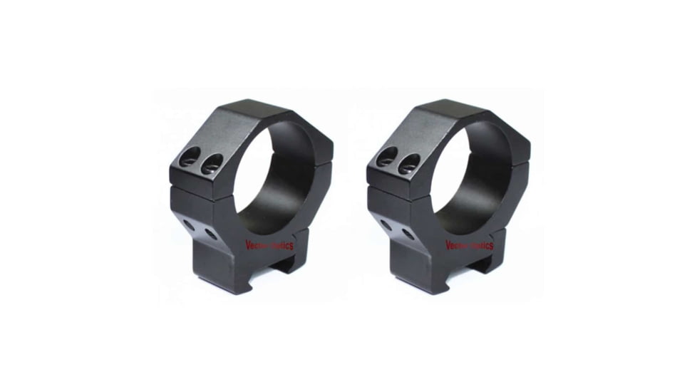 Vector Optics Tactical Rifle Scope Rings, 34mm Tube, Picatinny, 26mm Height, 6061-T6, Matte, Black, SCTM-23B, EDEMO1