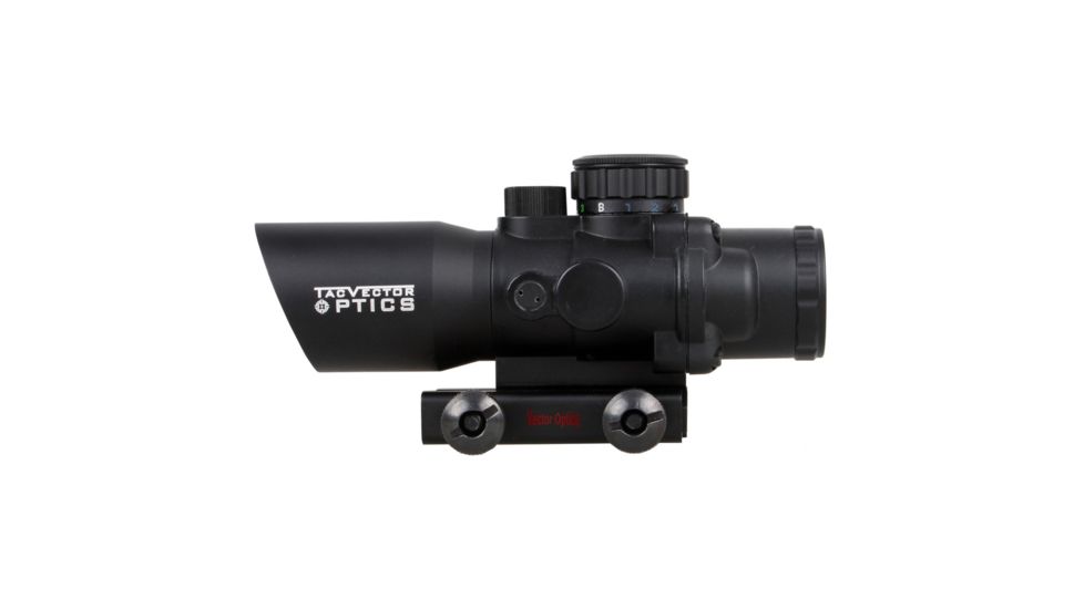 Vector Optics Talos Rifle Scope, 4x32mm, Chevron Reticle, Black, SCOC-09