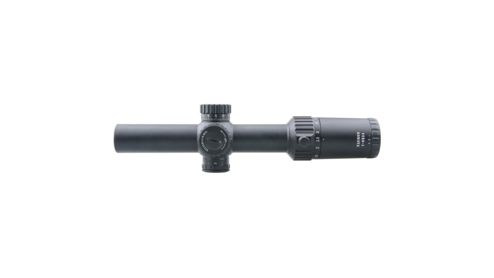 Vector Optics Taurus Rifle Scope, 1-6x24mm, First Focal Plane, 30mm Tube, VTC-CMIL Illuminated Reticle, 6061-T6, Black, SCFF-27
