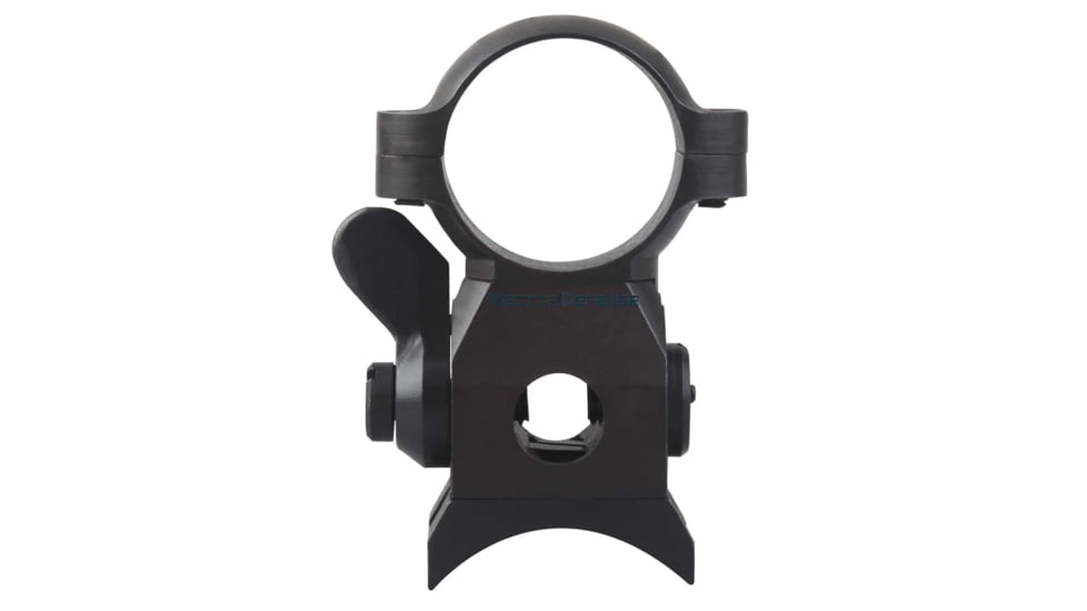 Vector Optics Turret Mount Rings, 1in Tube, Karabiner K98, 41mm Height, 45 Steel, Black, SCSR-07