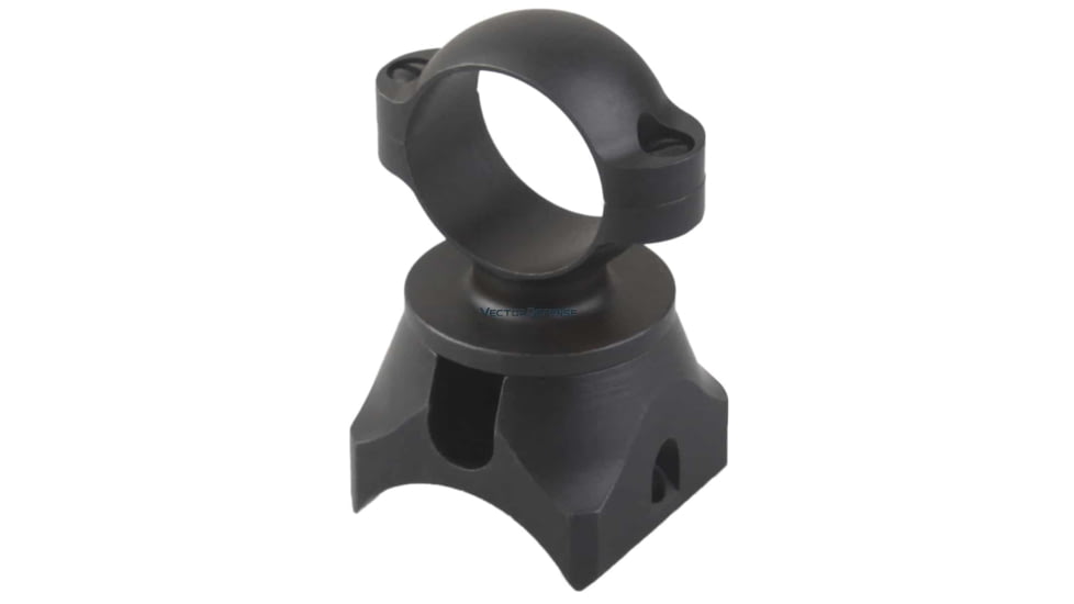 Vector Optics Turret Mount Rings, 1in Tube, Karabiner K98, 41mm Height, 45 Steel, Black, SCSR-07