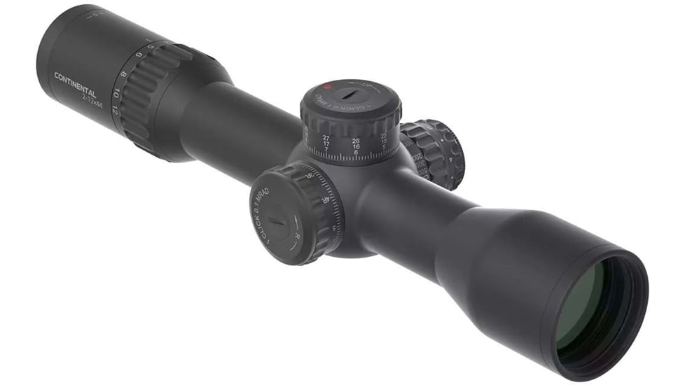 Vector Optics Continental x6 2-12x44mm 34mm Tube RAR Rifle Scope, First Focal Plane
