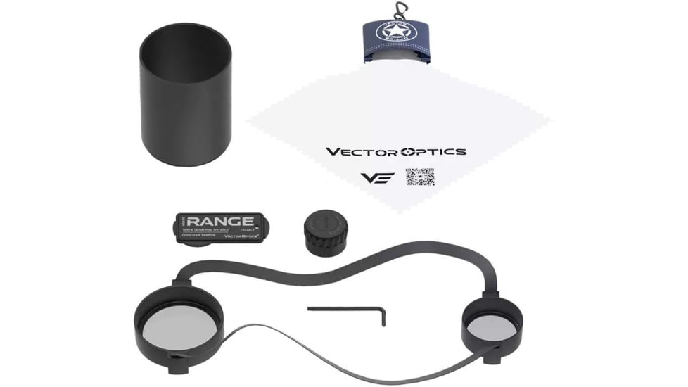 Vector Optics Continental x8 3-24x56 30mm Tube Hunting Rifle Scope, Second Focal Plane