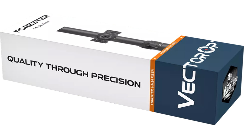 Vector Optics Forester 1-5x24 30mm Tube LPVO Rifle Scope, Second Focal Plane