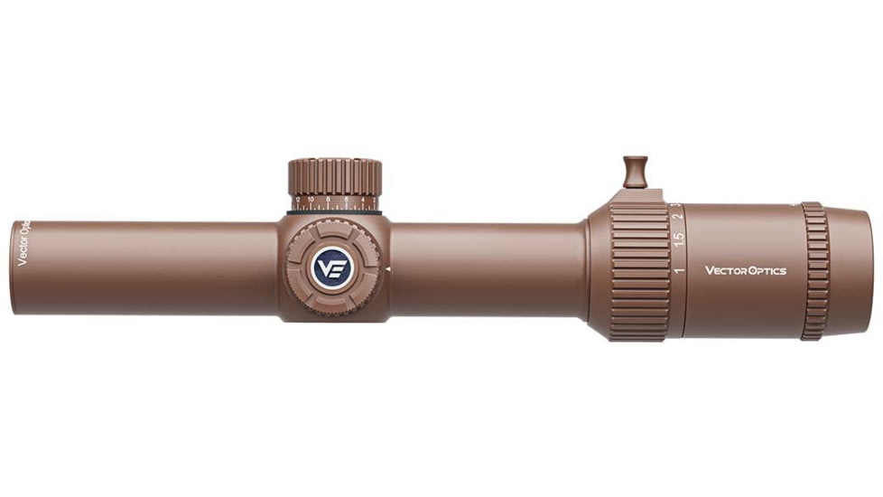 Vector Optics Forester 1-8x24mm 30mm Tube Rifle Scope, Second Focal Plane