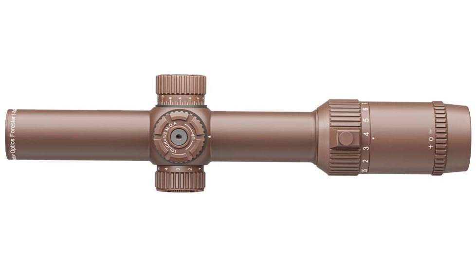 Vector Optics Forester 1-8x24mm 30mm Tube Rifle Scope, Second Focal Plane