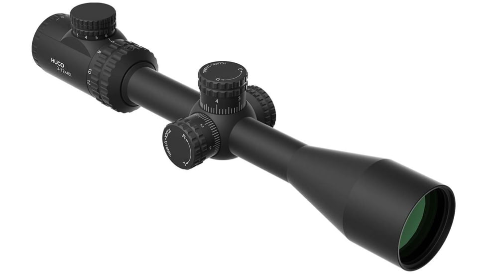 Vector Optics Hugo 3-12x40i 25.4mm Tube Rifle Scope, Second Focal Plane