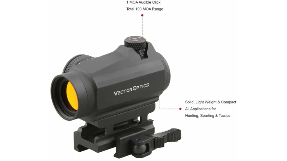 Vector Optics Maverick GenII 1x22mm Red Dot Sight