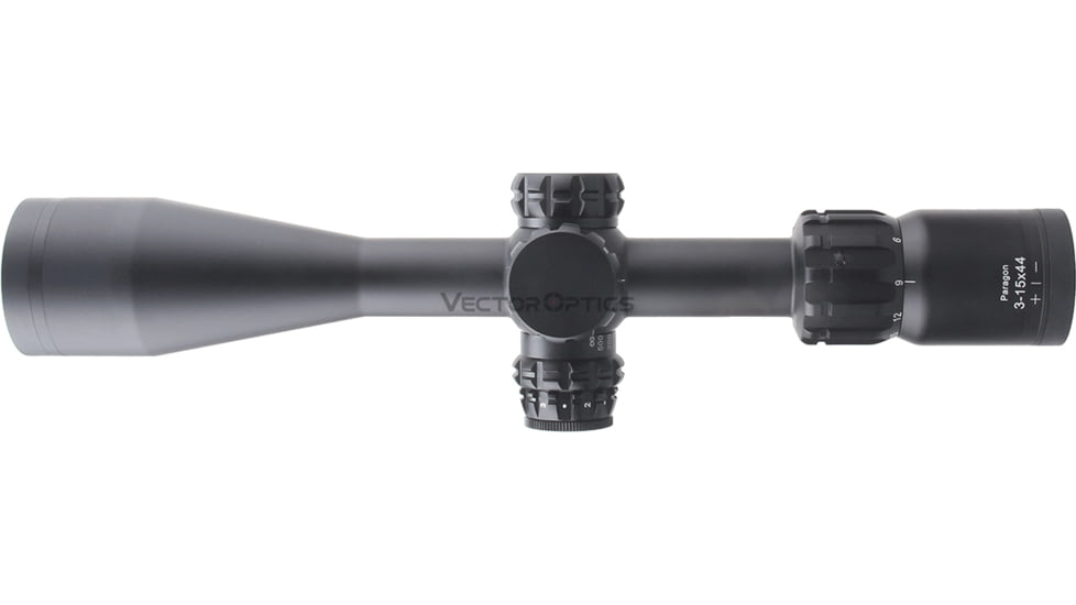 Vector Optics Paragon 3-15x44 1in Tube Rifle Scope,Second Focal Plane
