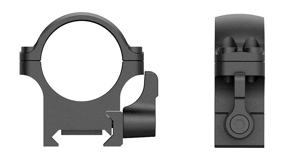 Vector Optics Steel Weaver Quick Release Low Profile Rings, 1 in