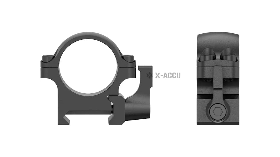 Vector Optics Steel Weaver Quick Release Rings, Low Profile