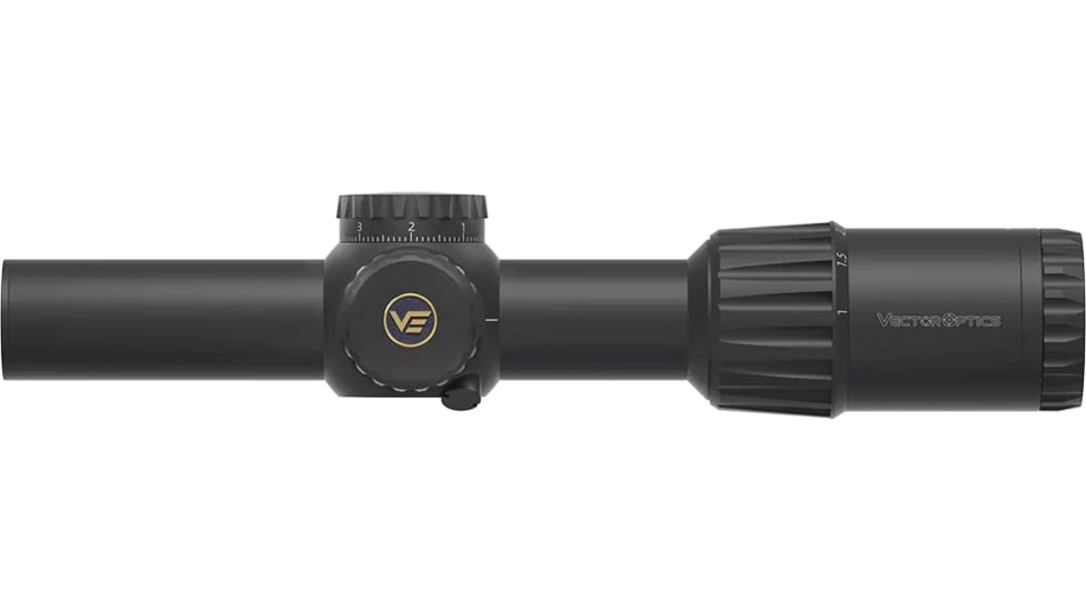 Vector Optics Tauron 1-6x24 30 mm Tube LPVO Rifle Scope, Second Focal Plane