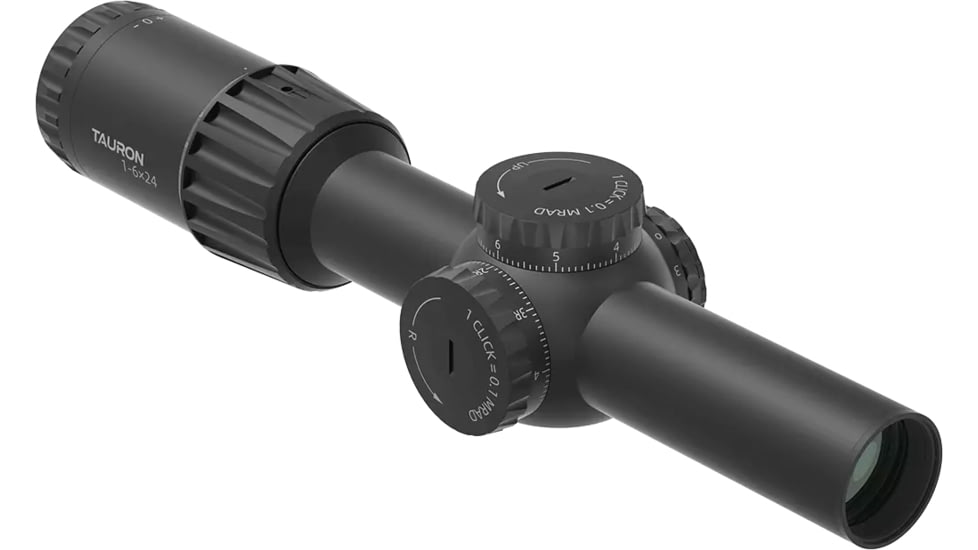 Vector Optics Tauron 1-6x24 30 mm Tube LPVO Rifle Scope, Second Focal Plane