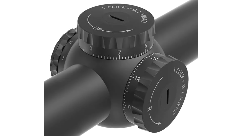 Vector Optics Tauron 1-6x24 30 mm Tube LPVO Rifle Scope, Second Focal Plane