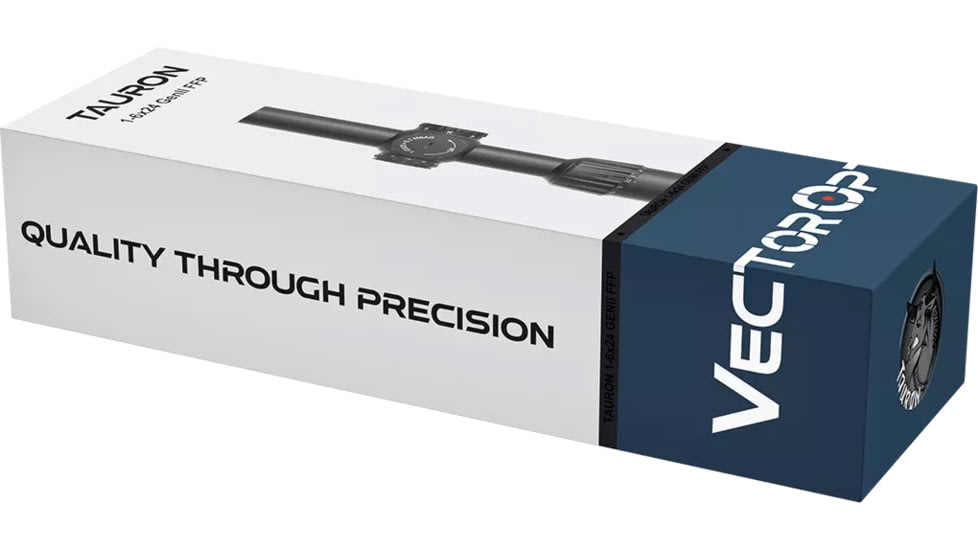 Vector Optics Tauron 1-6x2430mm Tube LPVO Rifle Scope, First Focal Plane