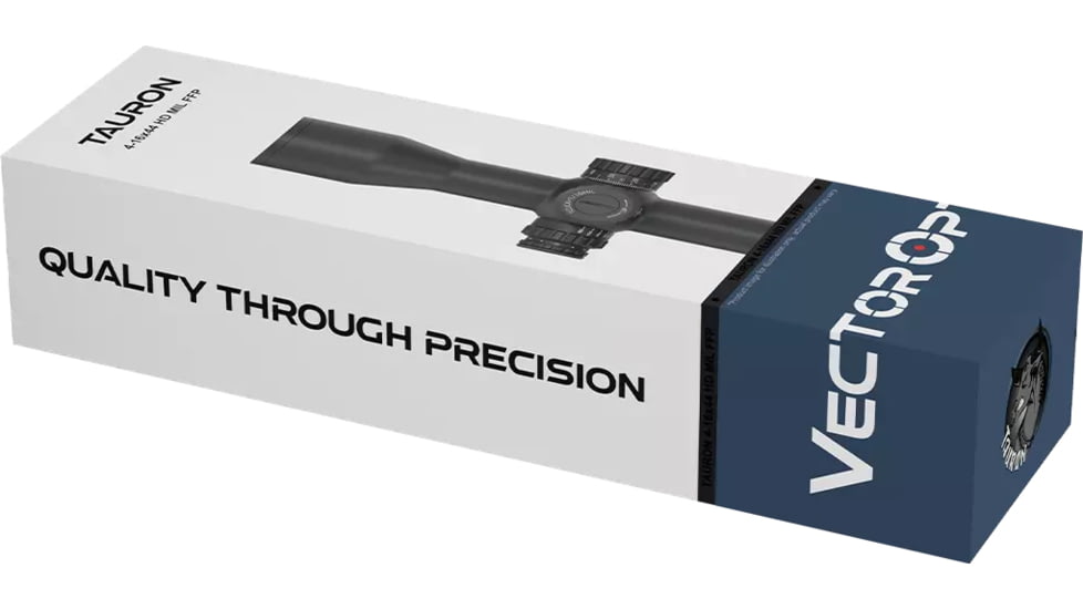 Vector Optics Tauron 4-16x44 34 mm Tube HD Rifle Scope, First Focal Plane