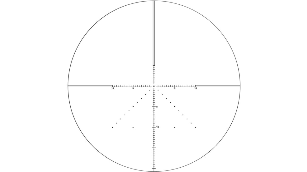 Vector Optics Veyron 10x44mm 30mm Tube Rifle Scope, Second Focal Plane