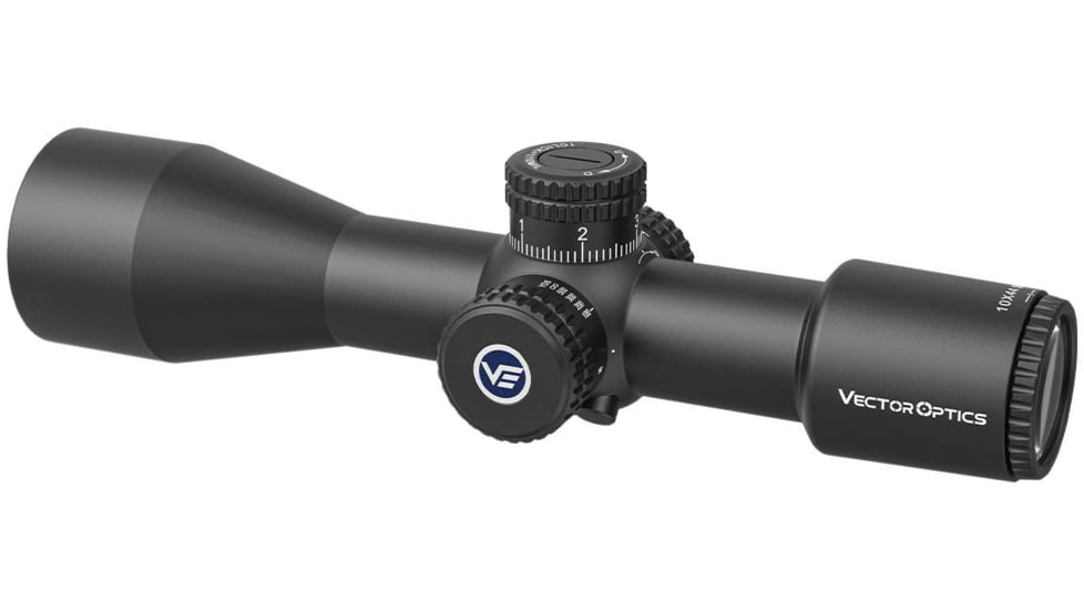 Vector Optics Veyron 10x44mm 30mm Tube Rifle Scope, Second Focal Plane