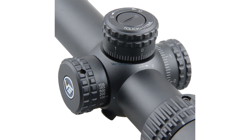 Vector Optics Veyron Rifle Scope 6-24x44mm, First Focal Plane , MIL &amp; CM MPR-4 Etched Glass Reticle, Black, SCFF-23