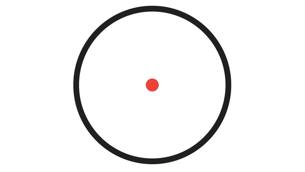 VictOptics Red Dot Sight, 1x30mm, 3 MOA Dot Reticle, 6061-T6, Black, RDSL06