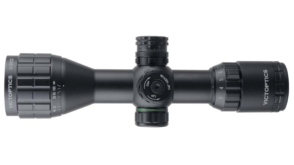 VictOptics C3 3-9x32mm Reticle, Second Focal Plane