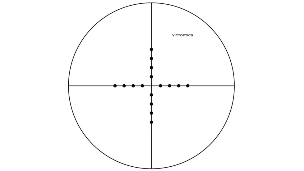 VictOptics Rifle Scope, 3-9x40mm, Second Focal Plane, 30mm Tube, Mil-Dot Red/ Green Illuminated Reticle, 6061-T6, Rubber, Black, OPSL08