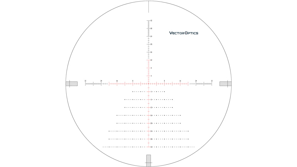 Vector Optics Zalem 4-48x65mm Rifle Scope, 39mm, SFP, VET-L338, Nitrogen Purged, Black, SCOL-25