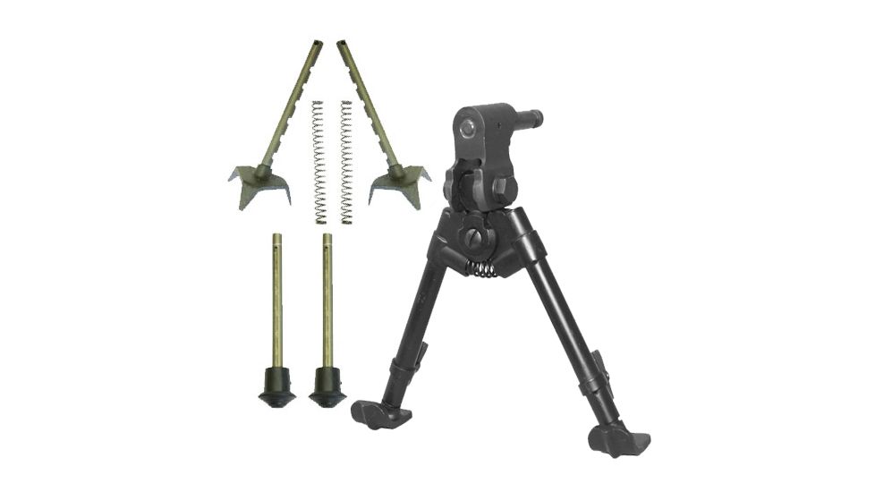 Versa-Pod BattlePack Bipod for AI Rifles, 7-9in, Black, 150-683