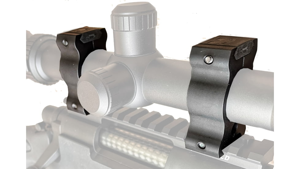 Versaring 1in Vertical Rifle Scope Ring, Black Matte, V1