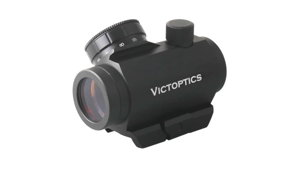 VictOptics CRL 1x22 Red Dot Sight, 3 MOA w/ Riser Picatinny Mount, Black, RDSL17