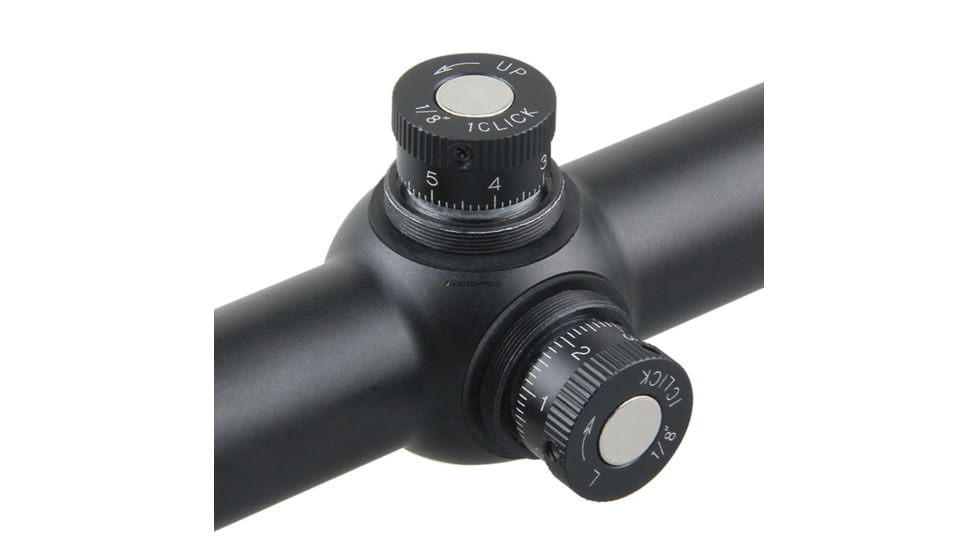 VictOptics Victoptics Kun AOE Rifle Scope, 10-40x50mm, 25.4mm Tube, R14 Ranging Reticle, Matte, Black, OPSL24