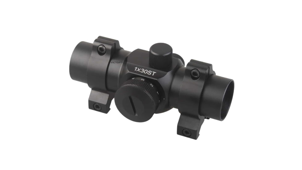 VictOptics Red Dot Sight, 1x30mm, 3 MOA Dot Reticle, 6061-T6, Black, RDSL06