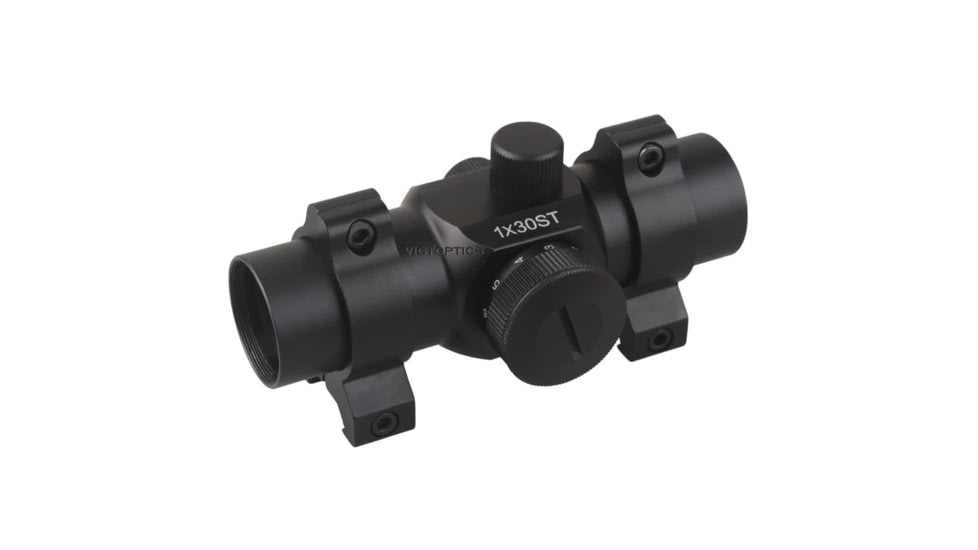 VictOptics Red Dot Sight, 1x30mm, 3 MOA Dot Reticle, 6061-T6, Black, RDSL06