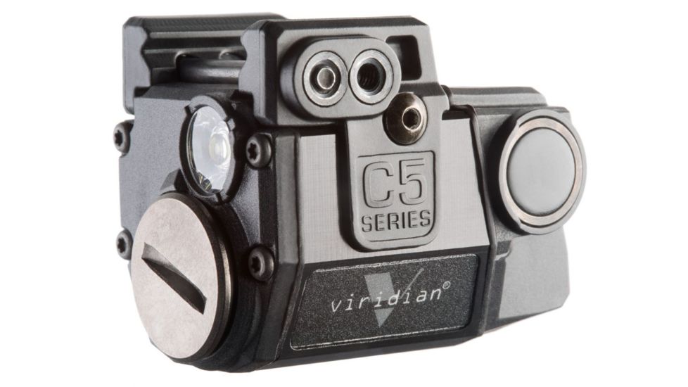 Viridian CTL Compact Tactical Light, CR2, 100-400 Lumens, Black, CTL