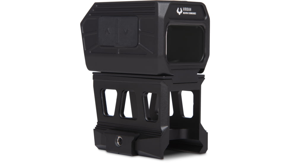 Viridian OPMOD Omega Closed Emitter Green Dot Sight, ACRO Mounting w/RMR adapter And High Picatinny Mount, Black, 981-0061