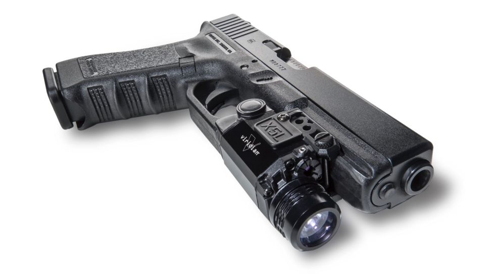 Viridian X5L GEN2 Universal Green Laser Sight, 178 Lumen Tactical Light, Black, X5L