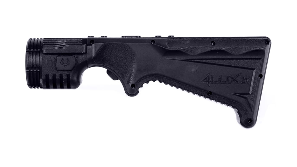 Viridian Weapon Technologies 4LUX 2K w/ Green Laser, Angled Foregrip, MLOK, 2000 Lumens, Black, 912-0090