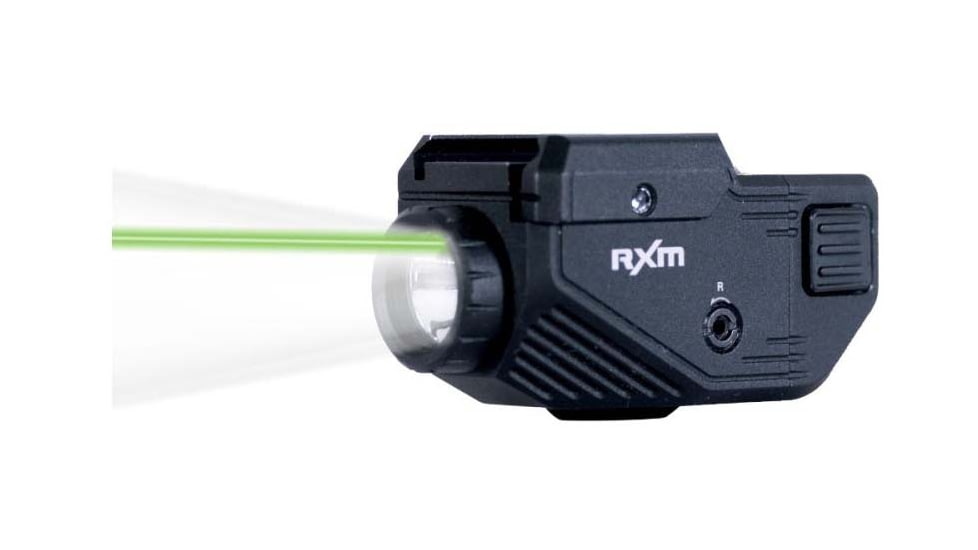 Viridian Weapon Technologies C5L Custom 580 Lumen LED Green Laser Tactical Light w/ INSTANT-ON &amp; SafeCharge Power Bank, Lithium Ion, Black, 930-0058