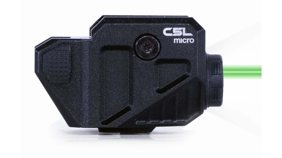 Viridian Weapon Technologies C5L Micro Compact 5mW Green Laser and 550 Lumens Tactical Light, Black, 930-0042