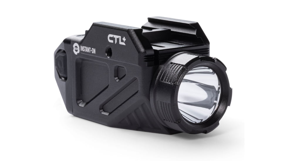 Viridian Weapon Technologies CTL+ Universal Tactical Light, 1000 Lumen, Instant-on, Rechargeable Battery, SafeCharge Power Bank, Black, 930-0026