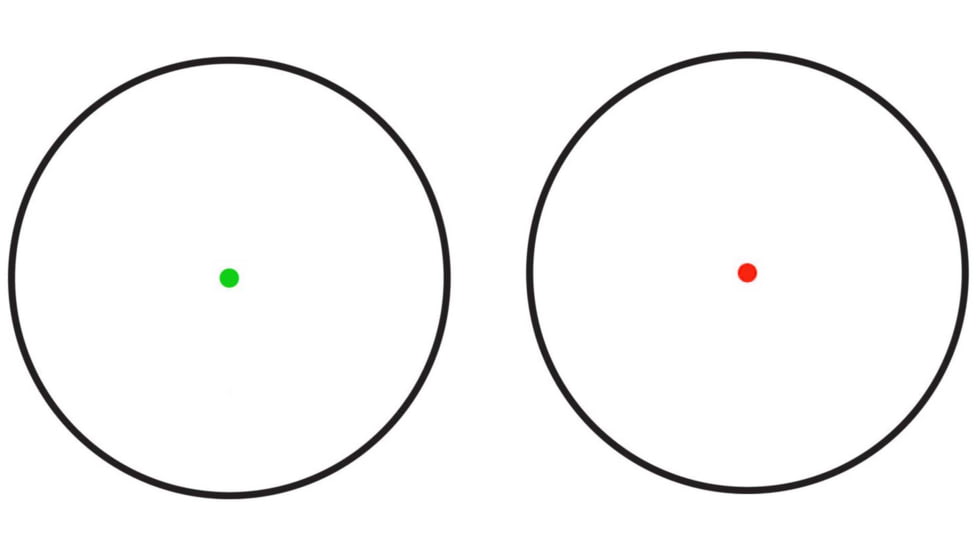 Viridian Weapon Technologies EON Reflex Red Dot Sight, 1x20mm, 2 Green/Red Dot MOA, Black, 981-0114