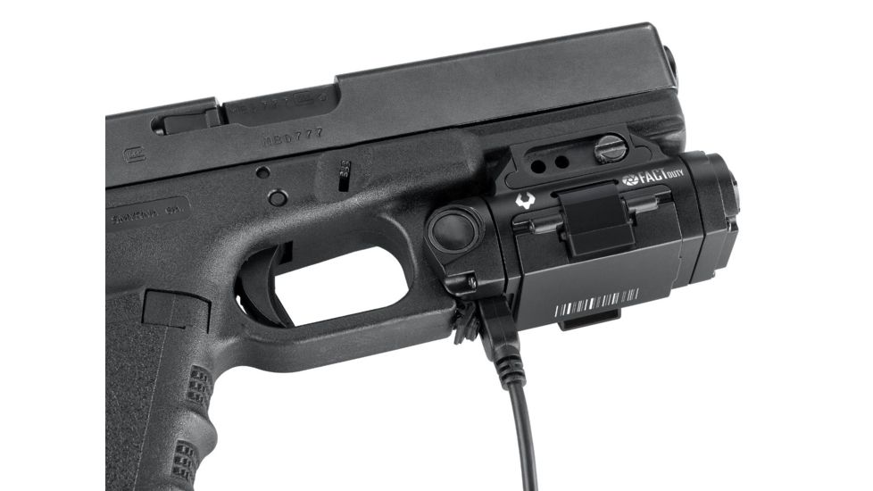 Viridian Weapon Technologies FACT DUTY Universal Rail Mounted Camera w/500 Lumen Tactical Light, Black 990-0013