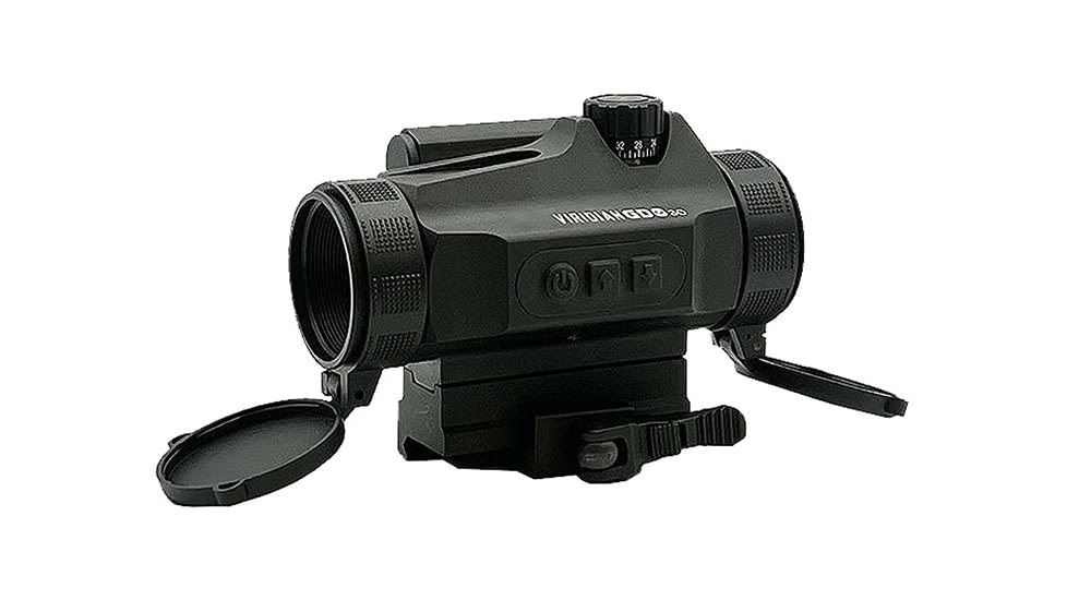 USED Viridian Weapon Technologies GDO 30 1x30 Green Dot Optic, QD mount, Black, 981-0025, EDEMO2