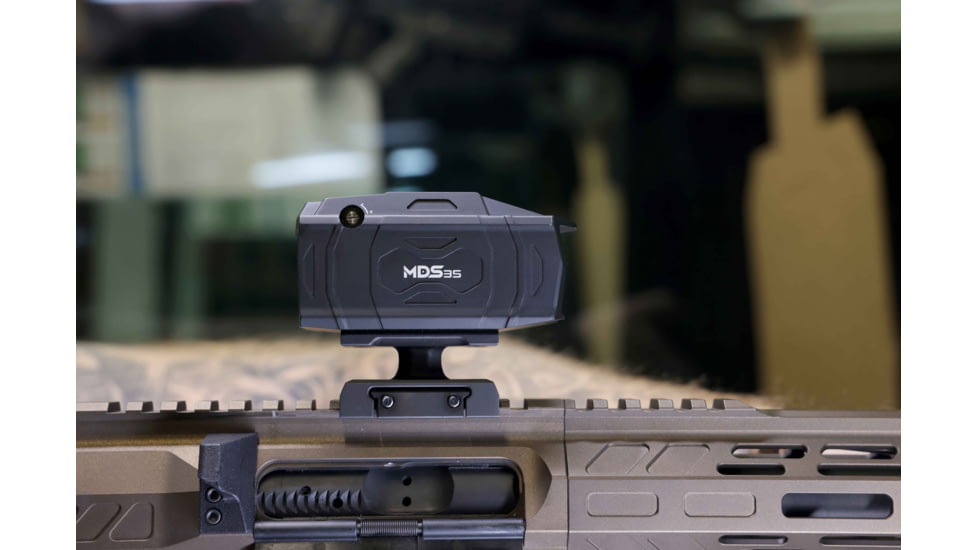 Viridian Weapon Technologies MDS35 Modern Dot Sight, 1x36, 3 MOA Green Dot, T2 Mount included, Black, 981-0128